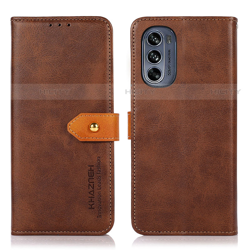 Custodia Portafoglio In Pelle Cover con Supporto N07P per Motorola Moto G62 5G