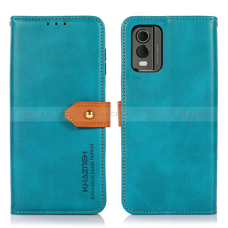 Custodia Portafoglio In Pelle Cover con Supporto N07P per Nokia C32