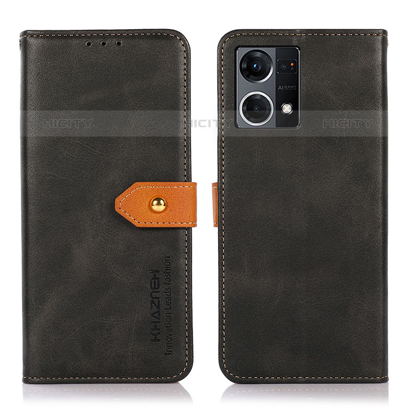 Custodia Portafoglio In Pelle Cover con Supporto N07P per Oppo Reno8 4G