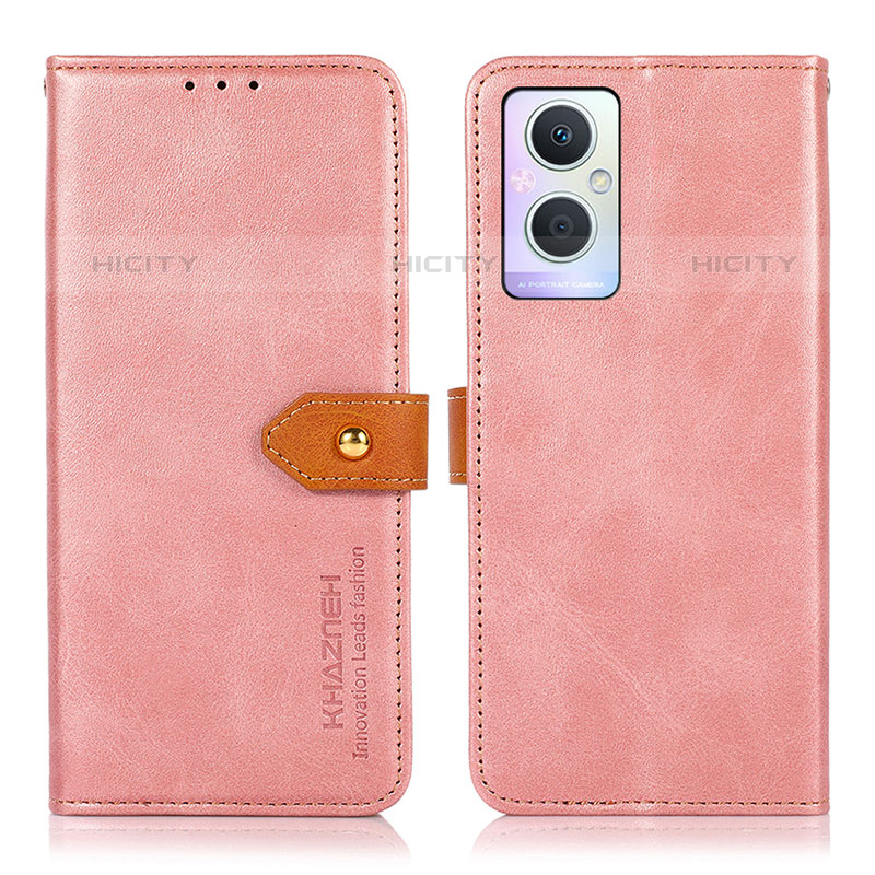 Custodia Portafoglio In Pelle Cover con Supporto N07P per Oppo Reno8 Z 5G