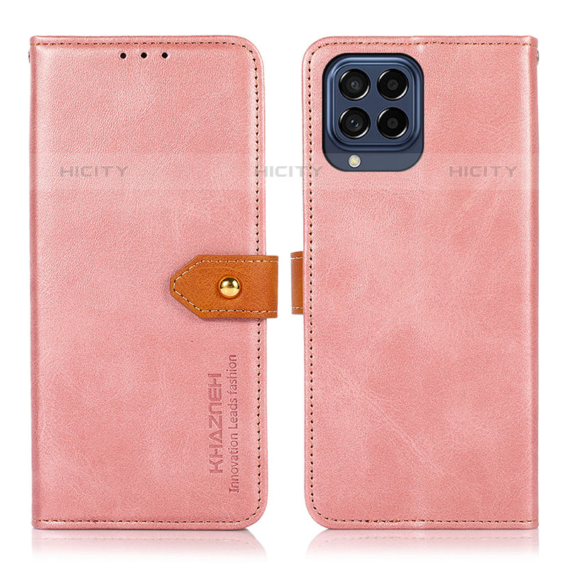 Custodia Portafoglio In Pelle Cover con Supporto N07P per Samsung Galaxy M53 5G