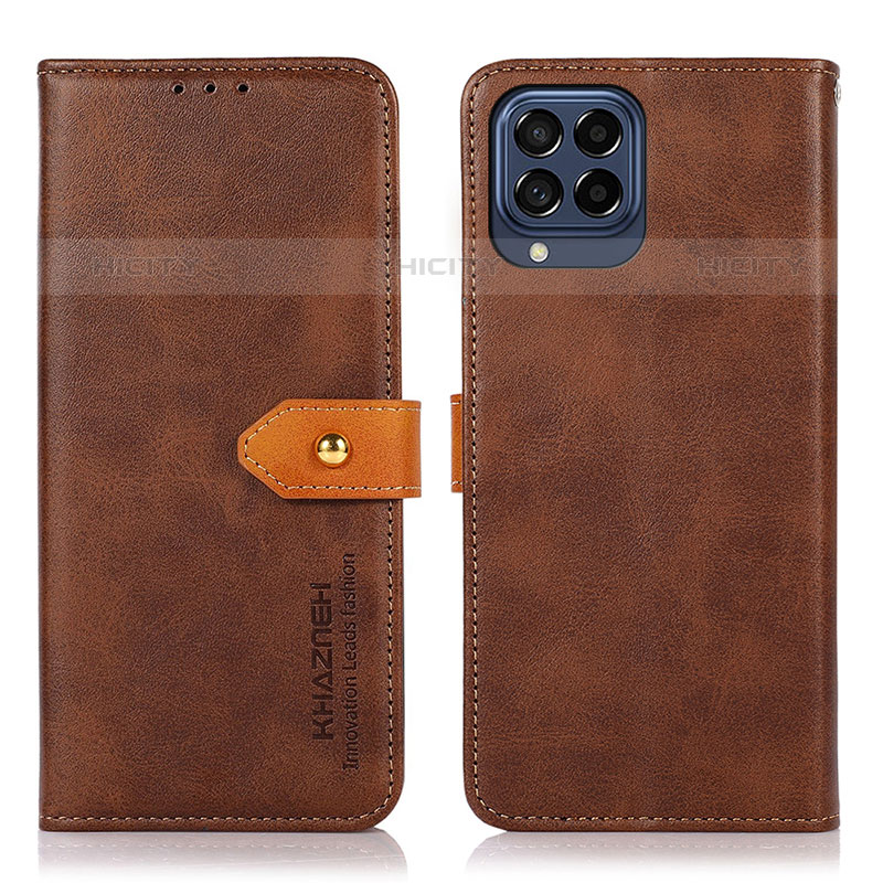 Custodia Portafoglio In Pelle Cover con Supporto N07P per Samsung Galaxy M53 5G