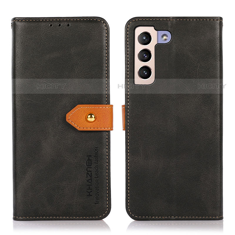 Custodia Portafoglio In Pelle Cover con Supporto N07P per Samsung Galaxy S21 5G