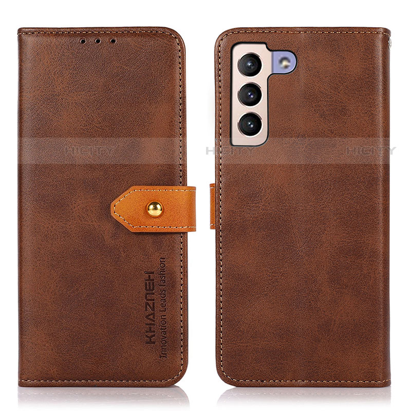 Custodia Portafoglio In Pelle Cover con Supporto N07P per Samsung Galaxy S21 5G