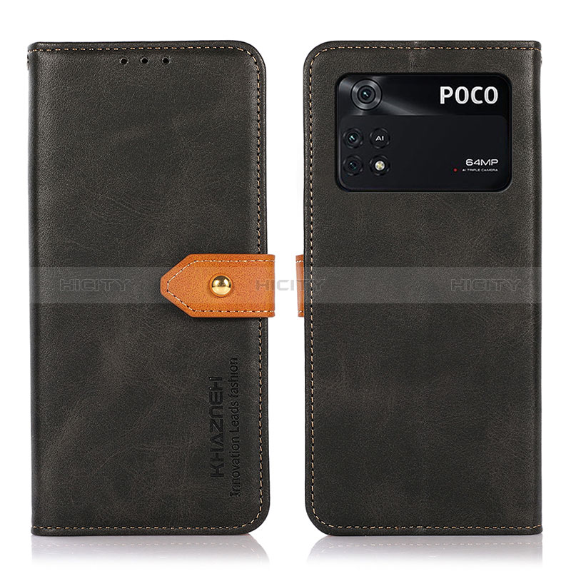 Custodia Portafoglio In Pelle Cover con Supporto N07P per Xiaomi Poco M4 Pro 4G