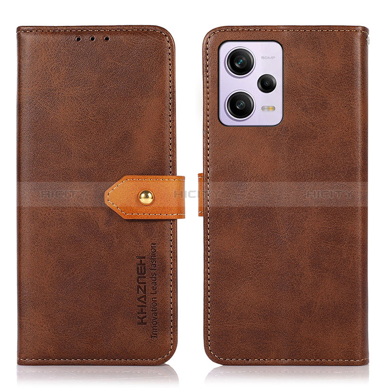 Custodia Portafoglio In Pelle Cover con Supporto N07P per Xiaomi Redmi Note 12 Pro 5G