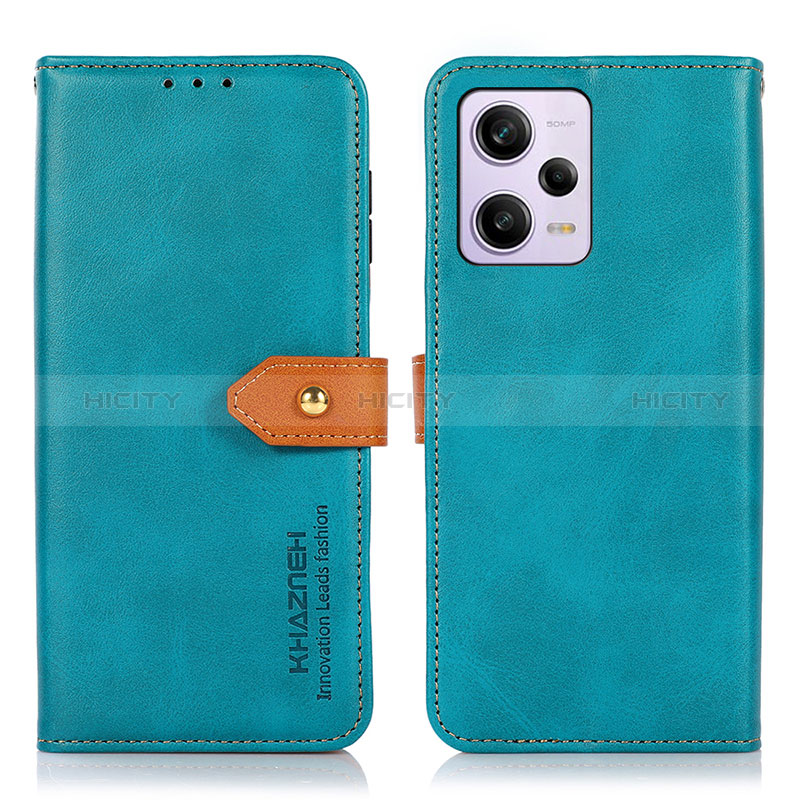 Custodia Portafoglio In Pelle Cover con Supporto N07P per Xiaomi Redmi Note 12 Pro 5G