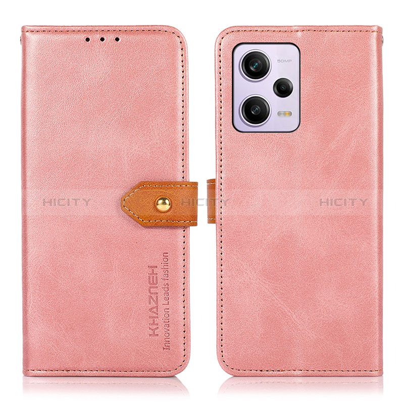 Custodia Portafoglio In Pelle Cover con Supporto N07P per Xiaomi Redmi Note 12 Pro 5G