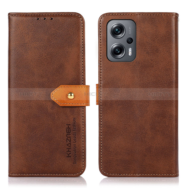 Custodia Portafoglio In Pelle Cover con Supporto N07P per Xiaomi Redmi Note 12T Pro 5G