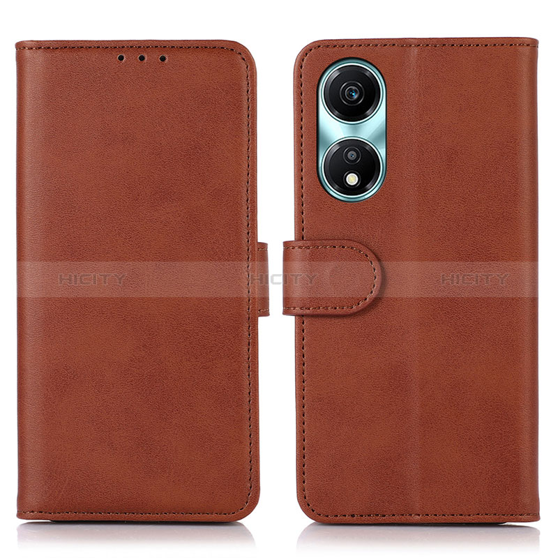 Custodia Portafoglio In Pelle Cover con Supporto N08P per Huawei Honor X5 Plus