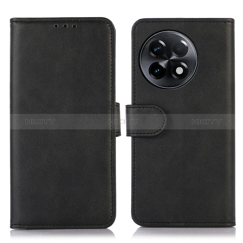 Custodia Portafoglio In Pelle Cover con Supporto N08P per OnePlus 11R 5G Nero