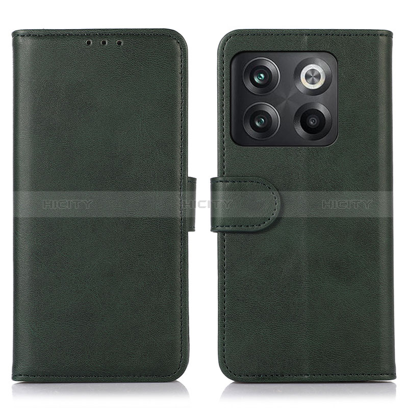 Custodia Portafoglio In Pelle Cover con Supporto N08P per OnePlus Ace Pro 5G Verde