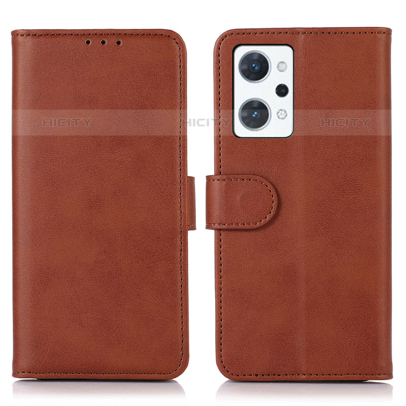 Custodia Portafoglio In Pelle Cover con Supporto N08P per Oppo Reno7 A