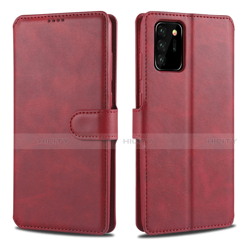 Custodia Portafoglio In Pelle Cover con Supporto N12 per Samsung Galaxy Note 20 Ultra 5G Rosso