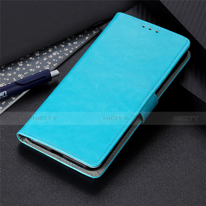 Custodia Portafoglio In Pelle Cover con Supporto N15 per Huawei P40 Pro+ Plus Cielo Blu