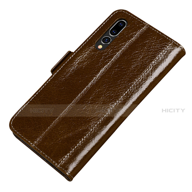 Custodia Portafoglio In Pelle Cover con Supporto P01 per Huawei P20 Pro