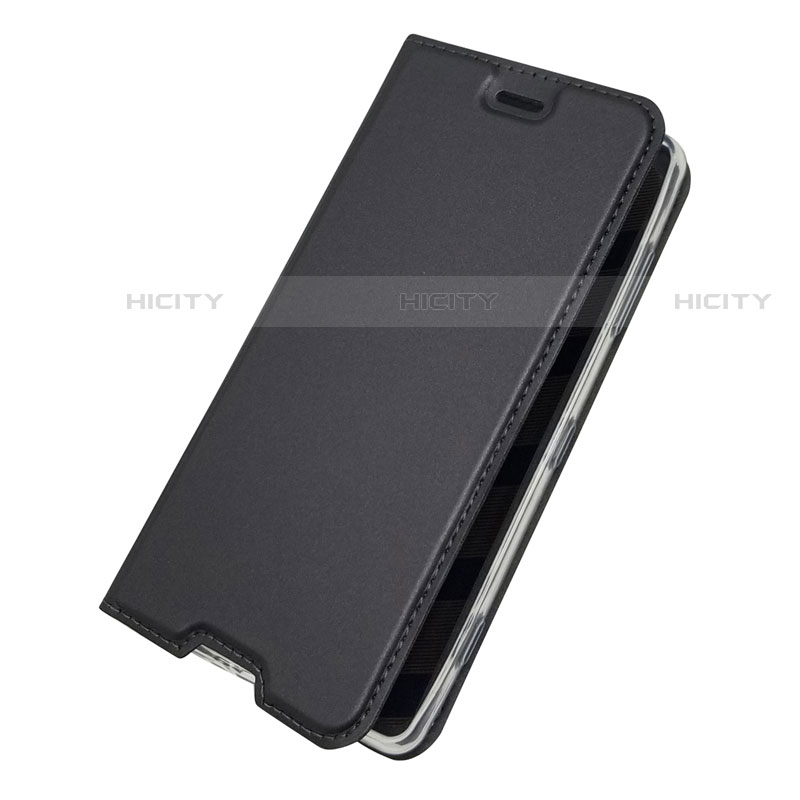 Custodia Portafoglio In Pelle Cover con Supporto P01 per Sony Xperia XZ2 Compact