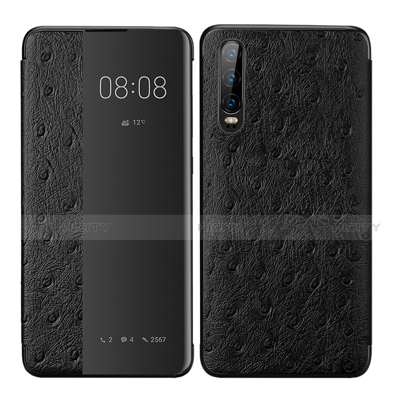 Custodia Portafoglio In Pelle Cover con Supporto P02 per Huawei P30