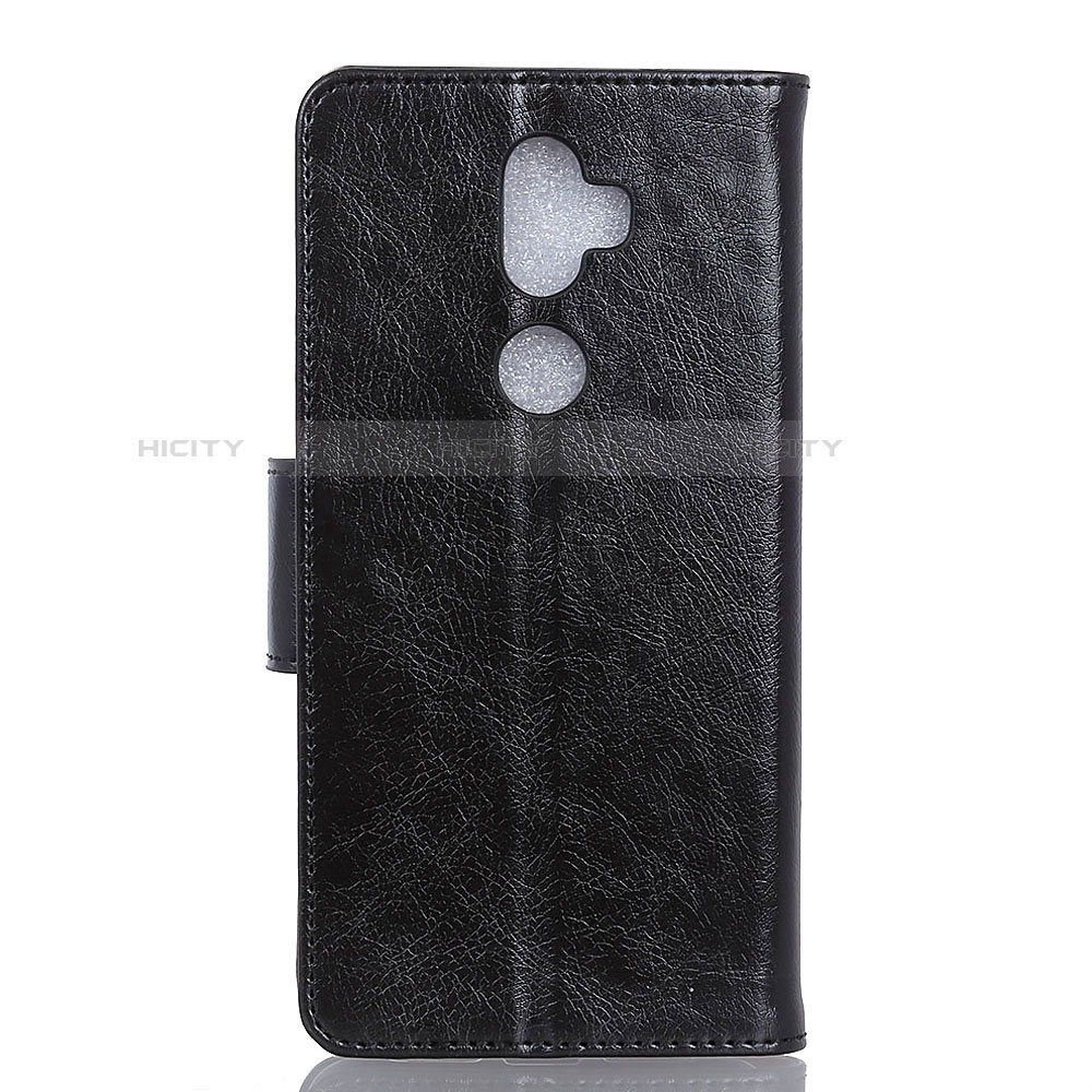 Custodia Portafoglio In Pelle Cover con Supporto per Alcatel 3V