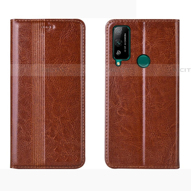 Custodia Portafoglio In Pelle Cover con Supporto per Huawei Honor Play4T Arancione