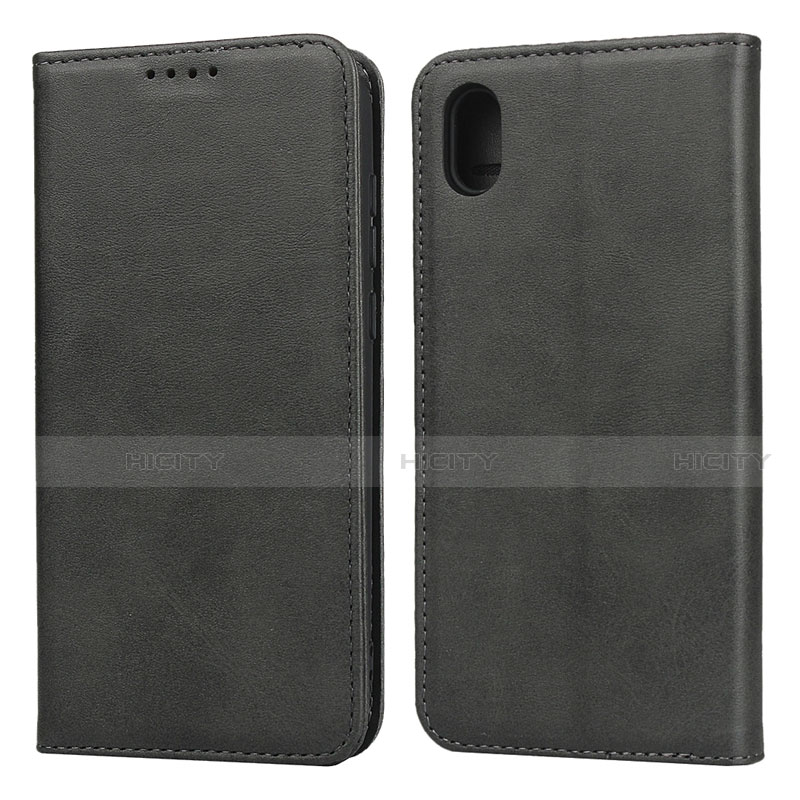 Custodia Portafoglio In Pelle Cover con Supporto per Huawei Y5 (2019) Nero