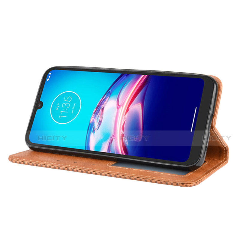 Custodia Portafoglio In Pelle Cover con Supporto per Motorola Moto E6s (2020)