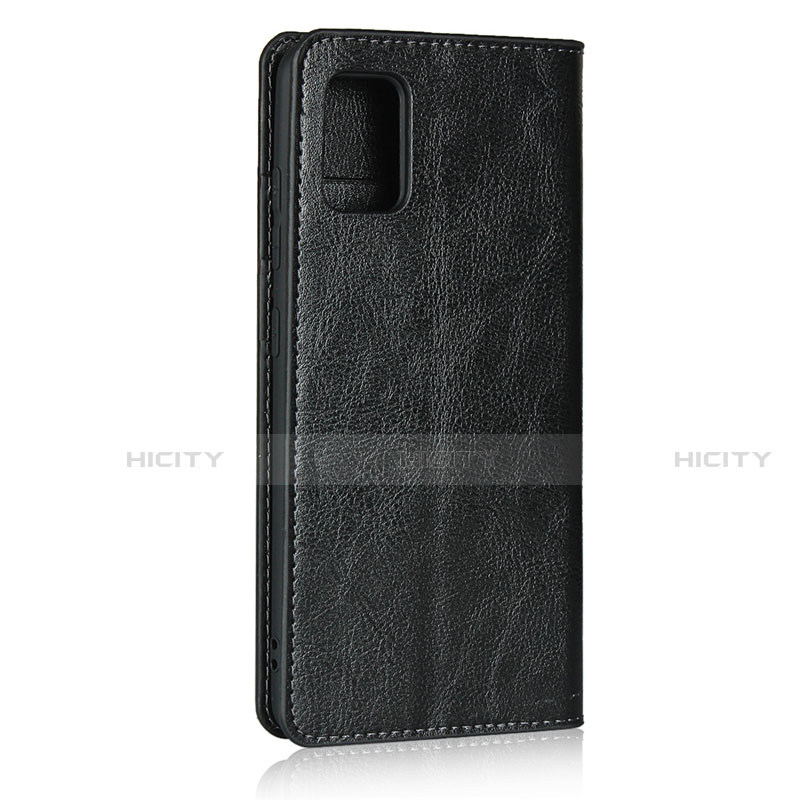 Custodia Portafoglio In Pelle Cover con Supporto per Samsung Galaxy A51 4G Nero