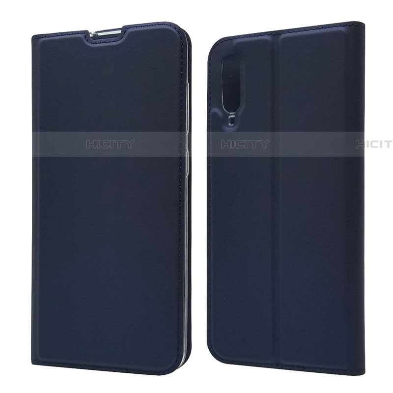 Custodia Portafoglio In Pelle Cover con Supporto per Samsung Galaxy A90 5G Blu