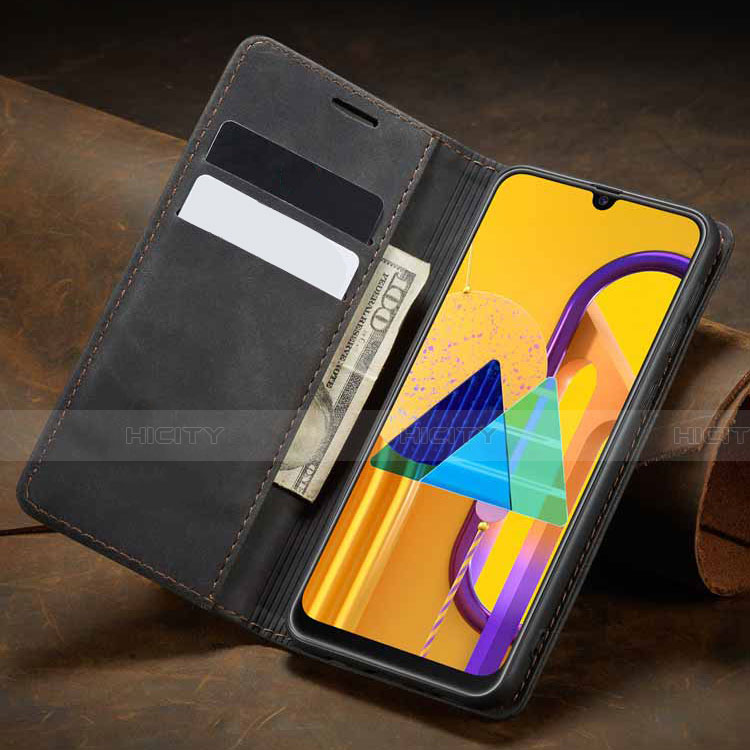 Custodia Portafoglio In Pelle Cover con Supporto per Samsung Galaxy M30s