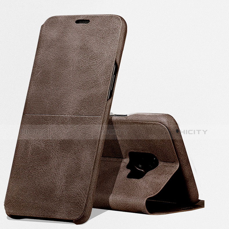 Custodia Portafoglio In Pelle Cover con Supporto per Samsung Galaxy S9