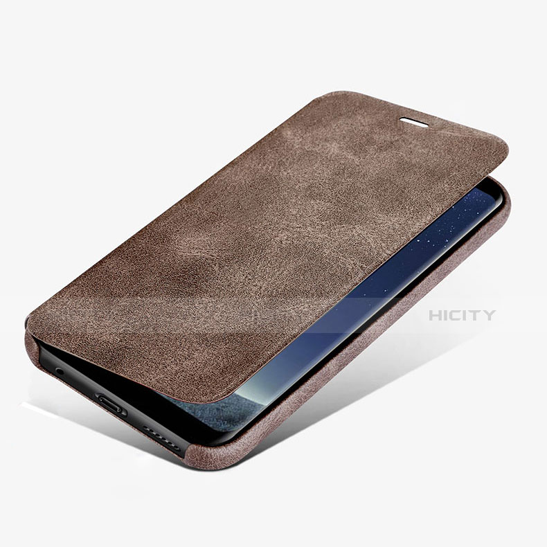 Custodia Portafoglio In Pelle Cover con Supporto per Samsung Galaxy S9