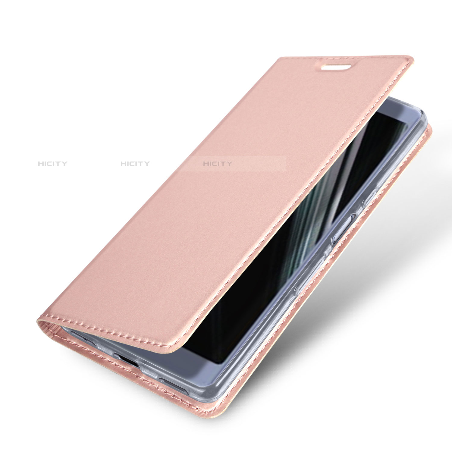 Custodia Portafoglio In Pelle Cover con Supporto per Sony Xperia L3