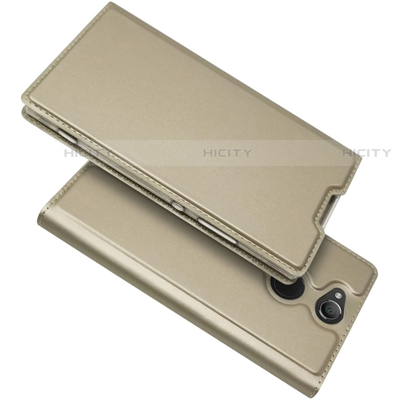 Custodia Portafoglio In Pelle Cover con Supporto per Sony Xperia XA2 Ultra