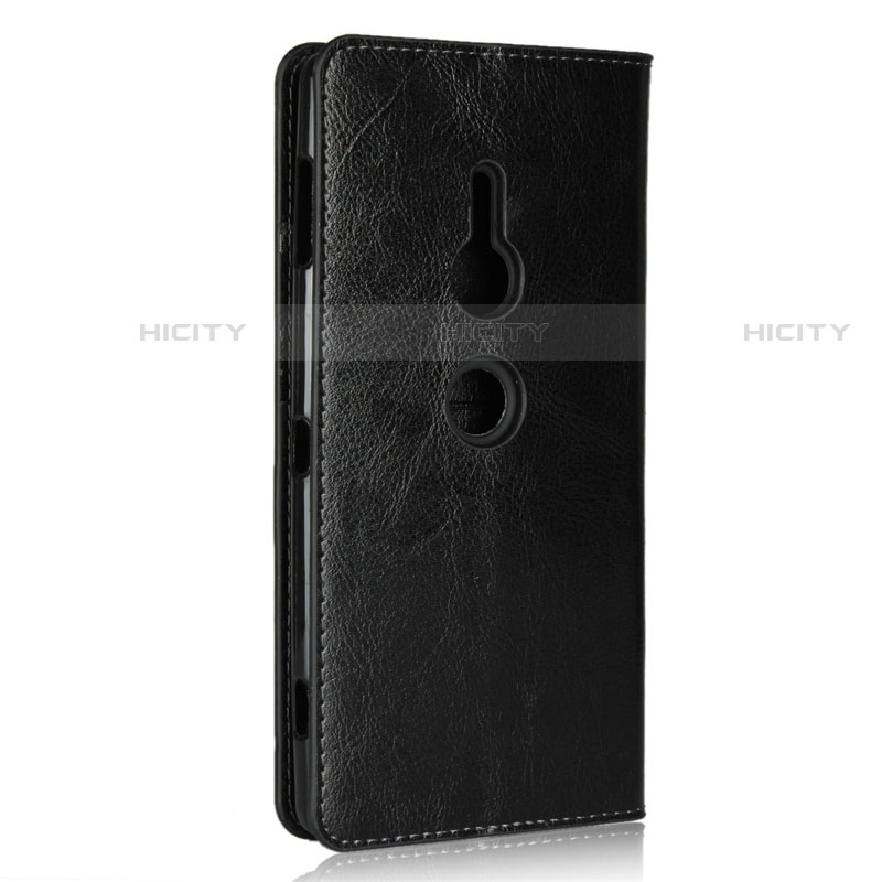 Custodia Portafoglio In Pelle Cover con Supporto per Sony Xperia XZ2