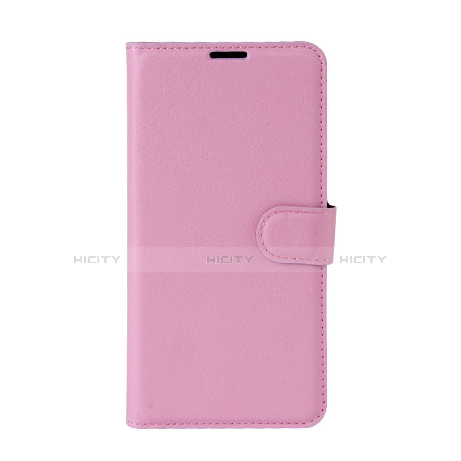 Custodia Portafoglio In Pelle Cover con Supporto per Wiko Wim Lite 4G Rosa