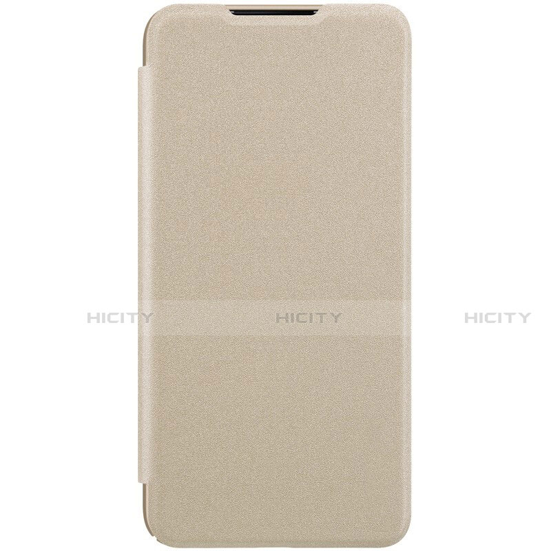 Custodia Portafoglio In Pelle Cover con Supporto per Xiaomi CC9e Oro