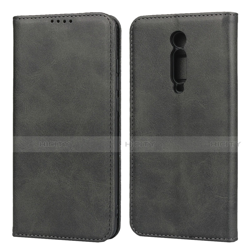 Custodia Portafoglio In Pelle Cover con Supporto per Xiaomi Mi 9T Nero