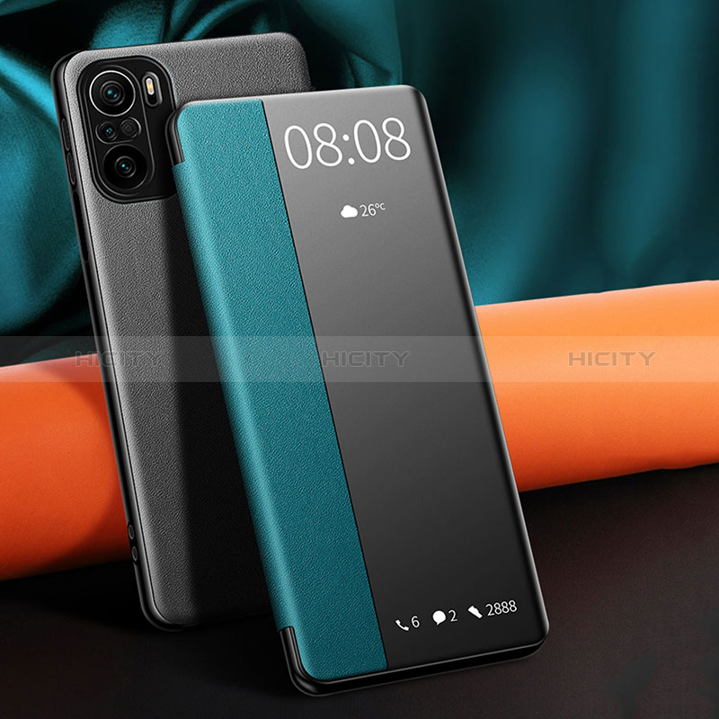 Custodia Portafoglio In Pelle Cover con Supporto per Xiaomi Redmi K40 Gaming 5G