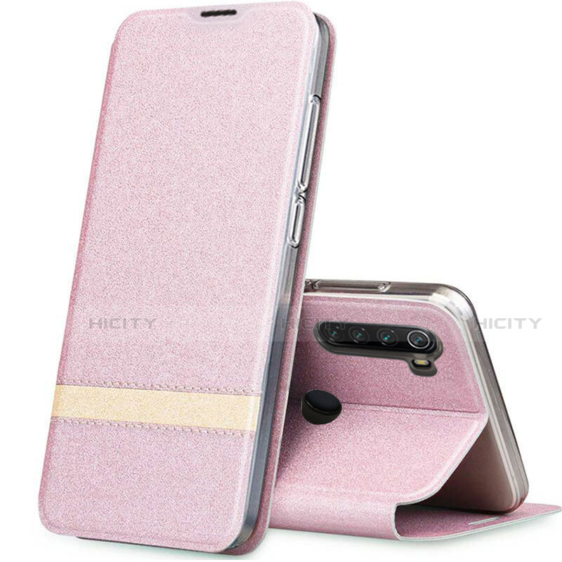 Custodia Portafoglio In Pelle Cover con Supporto per Xiaomi Redmi Note 8 (2021)