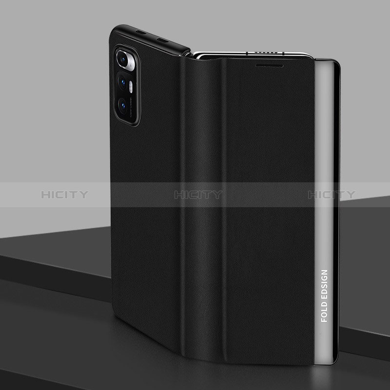 Custodia Portafoglio In Pelle Cover con Supporto Q01H per Xiaomi Mix Fold 5G Nero