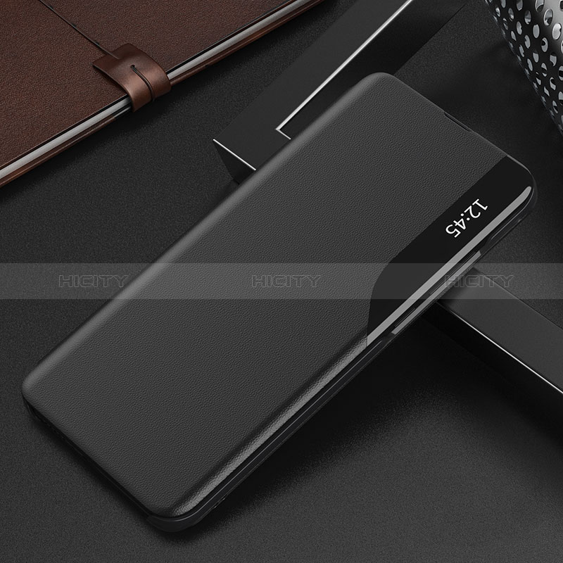 Custodia Portafoglio In Pelle Cover con Supporto Q03H per Xiaomi Redmi 9 Activ Nero