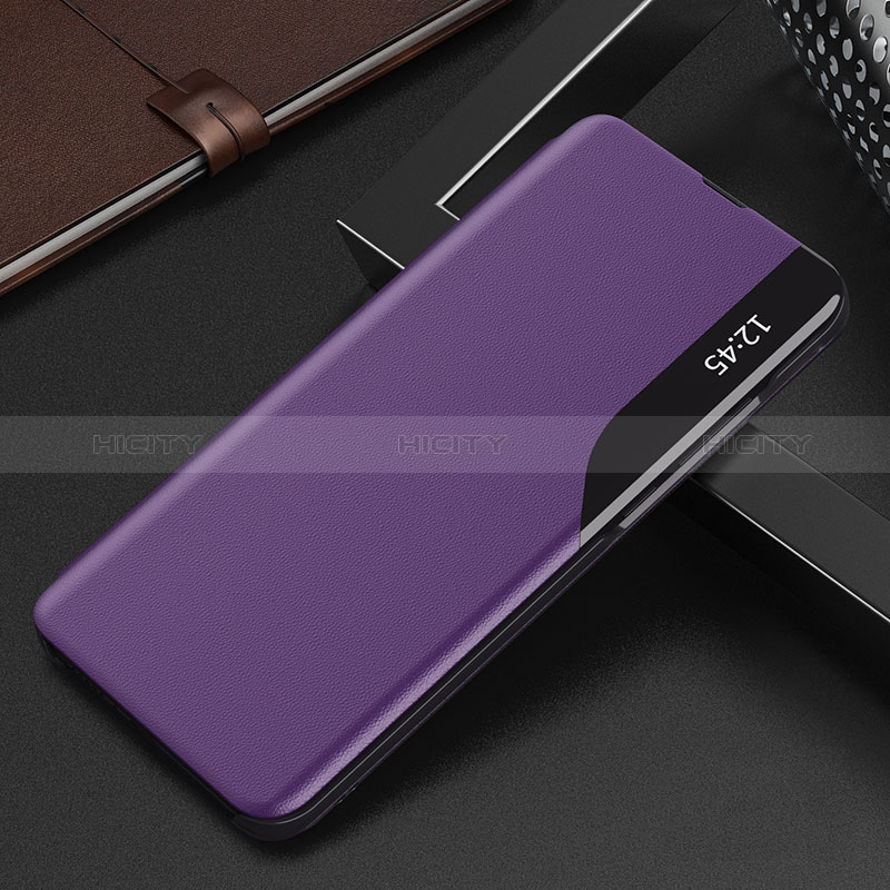 Custodia Portafoglio In Pelle Cover con Supporto Q03H per Xiaomi Redmi K50 Gaming AMG F1 5G Viola