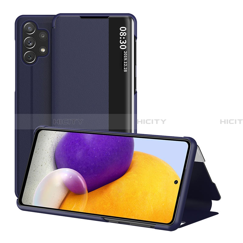 Custodia Portafoglio In Pelle Cover con Supporto QH1 per Samsung Galaxy A32 4G