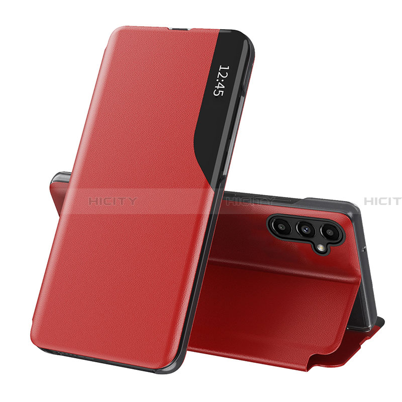 Custodia Portafoglio In Pelle Cover con Supporto QH1 per Samsung Galaxy Jump3 5G