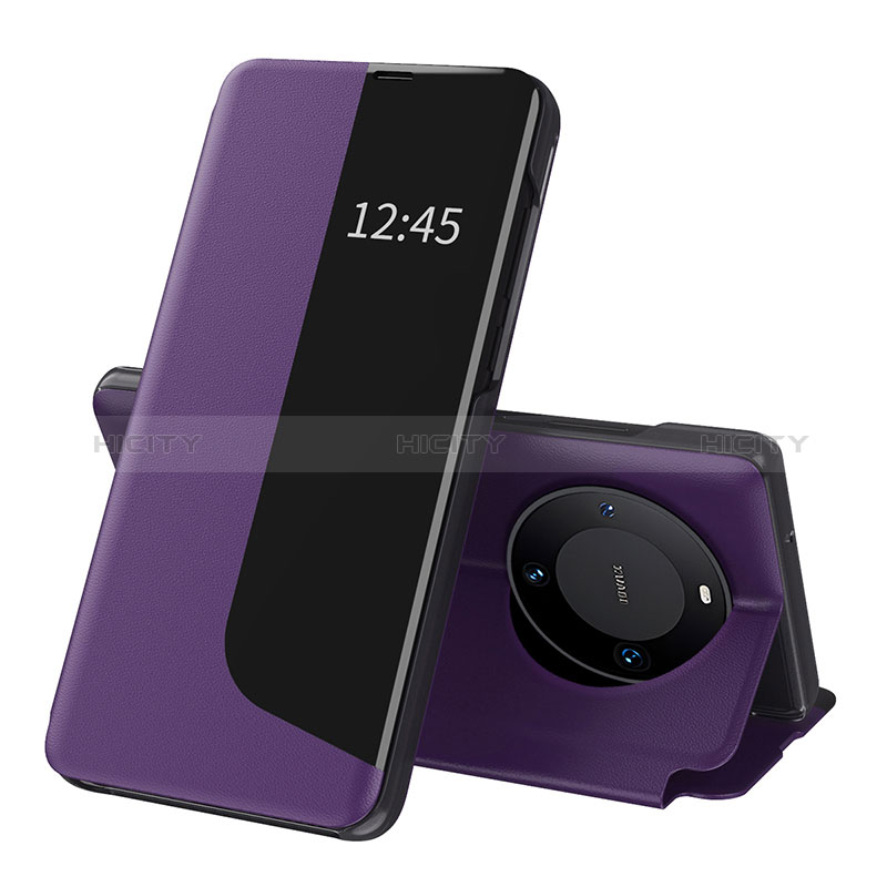 Custodia Portafoglio In Pelle Cover con Supporto QH3 per Huawei Mate 60 Pro