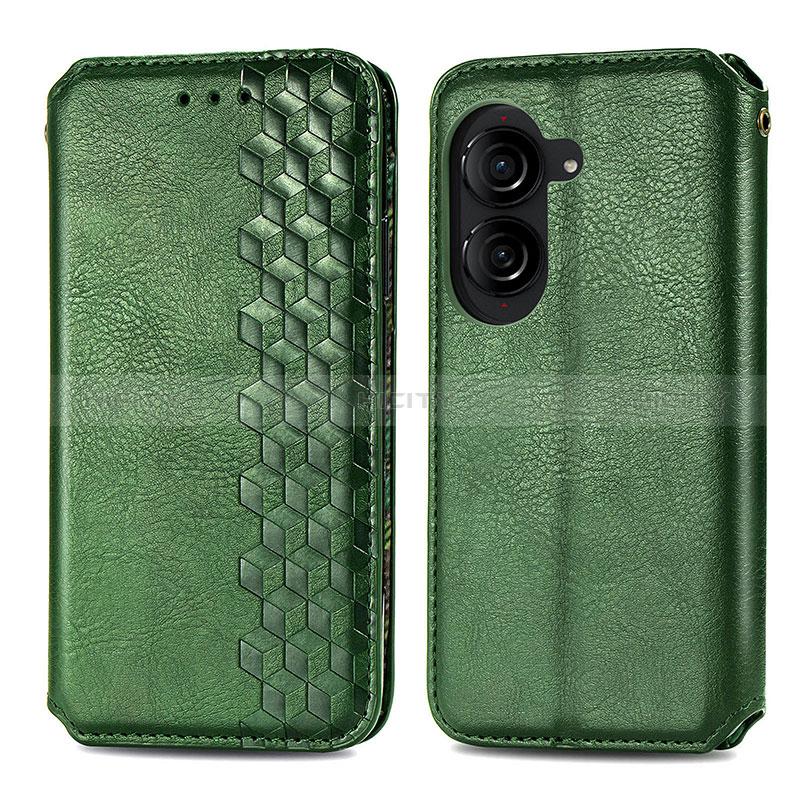 Custodia Portafoglio In Pelle Cover con Supporto S01D per Asus ZenFone 10