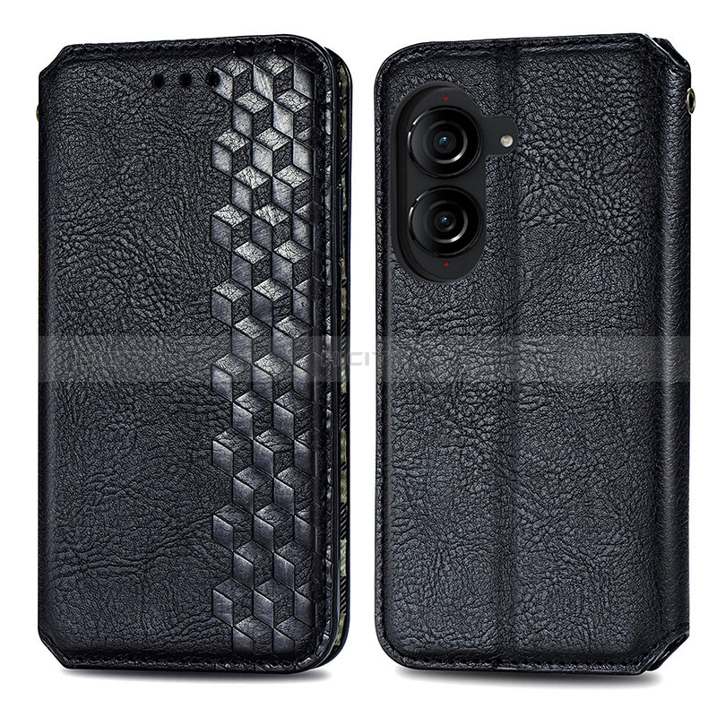 Custodia Portafoglio In Pelle Cover con Supporto S01D per Asus ZenFone 10