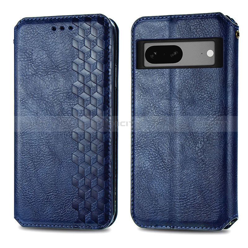 Custodia Portafoglio In Pelle Cover con Supporto S01D per Google Pixel 7 5G