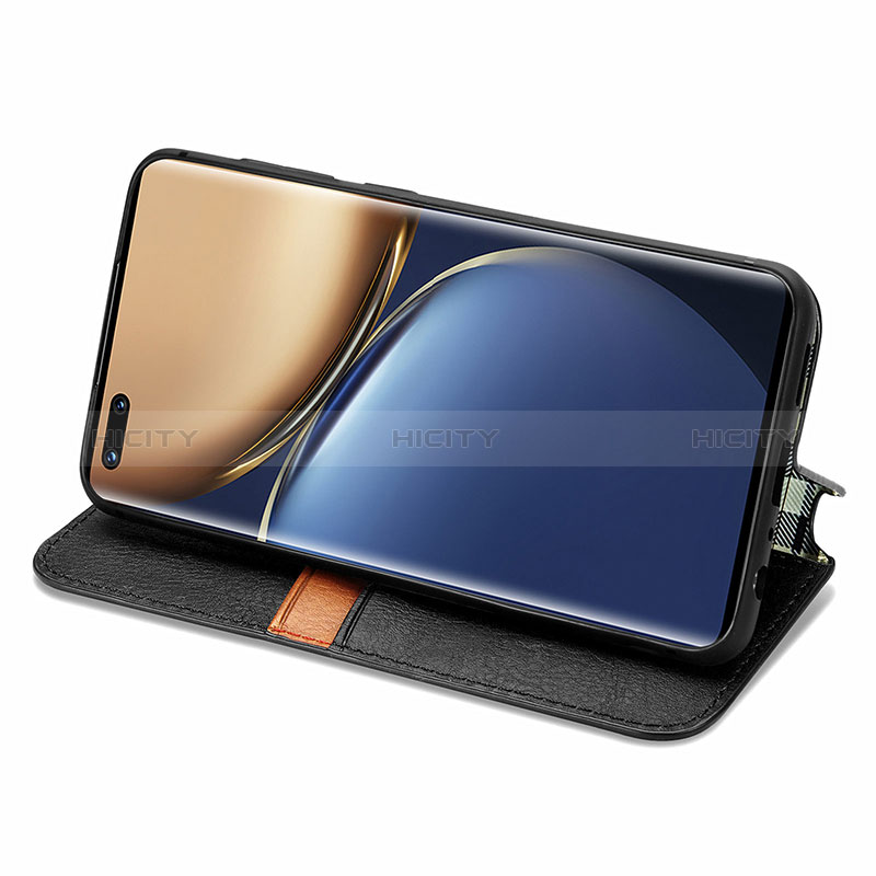 Custodia Portafoglio In Pelle Cover con Supporto S01D per Huawei Honor Magic3 5G