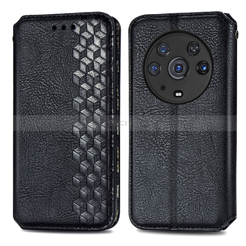 Custodia Portafoglio In Pelle Cover con Supporto S01D per Huawei Honor Magic3 Pro 5G